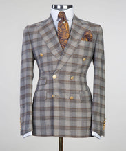 Load image into Gallery viewer, Hogan- Brown Plaid