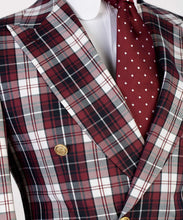 Load image into Gallery viewer, Hogan- Maroon Plaid