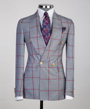 Load image into Gallery viewer, CJ-Gray Plaid