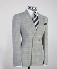 Load image into Gallery viewer, John- Gray Plaid