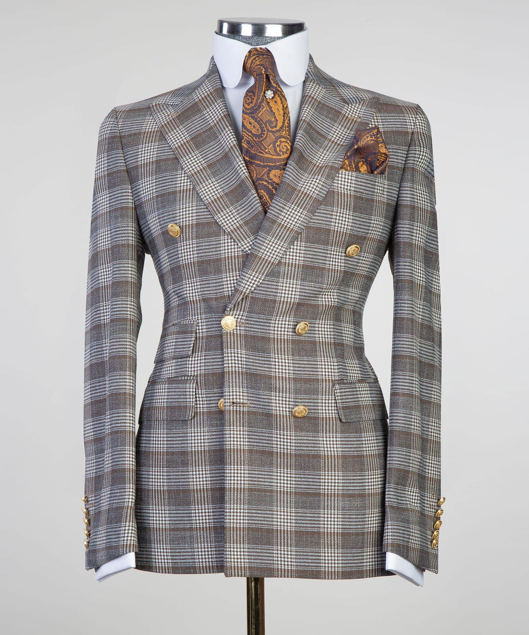Hogan- Brown Plaid