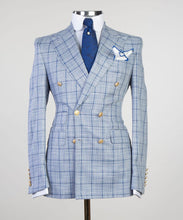 Load image into Gallery viewer, Hogan- Blue Plaid
