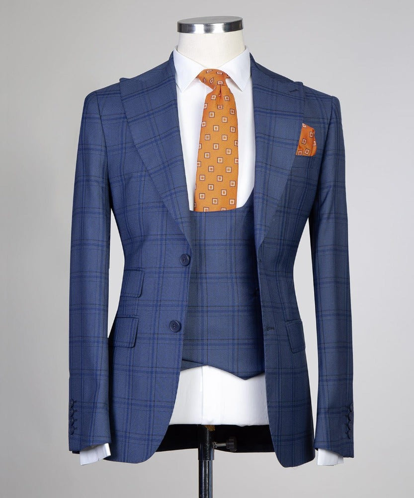 Barron-Blue Plaid