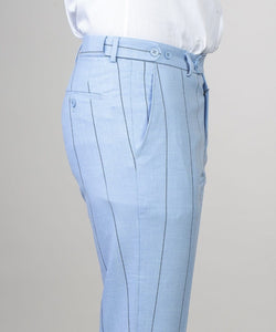 Barron-Powder Blue Stripes