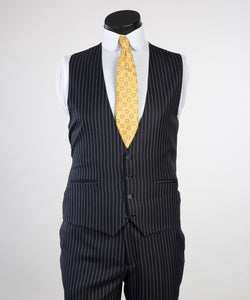 Big & Tall Black and White Stripe