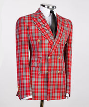 Load image into Gallery viewer, Hogan- Red Plaid
