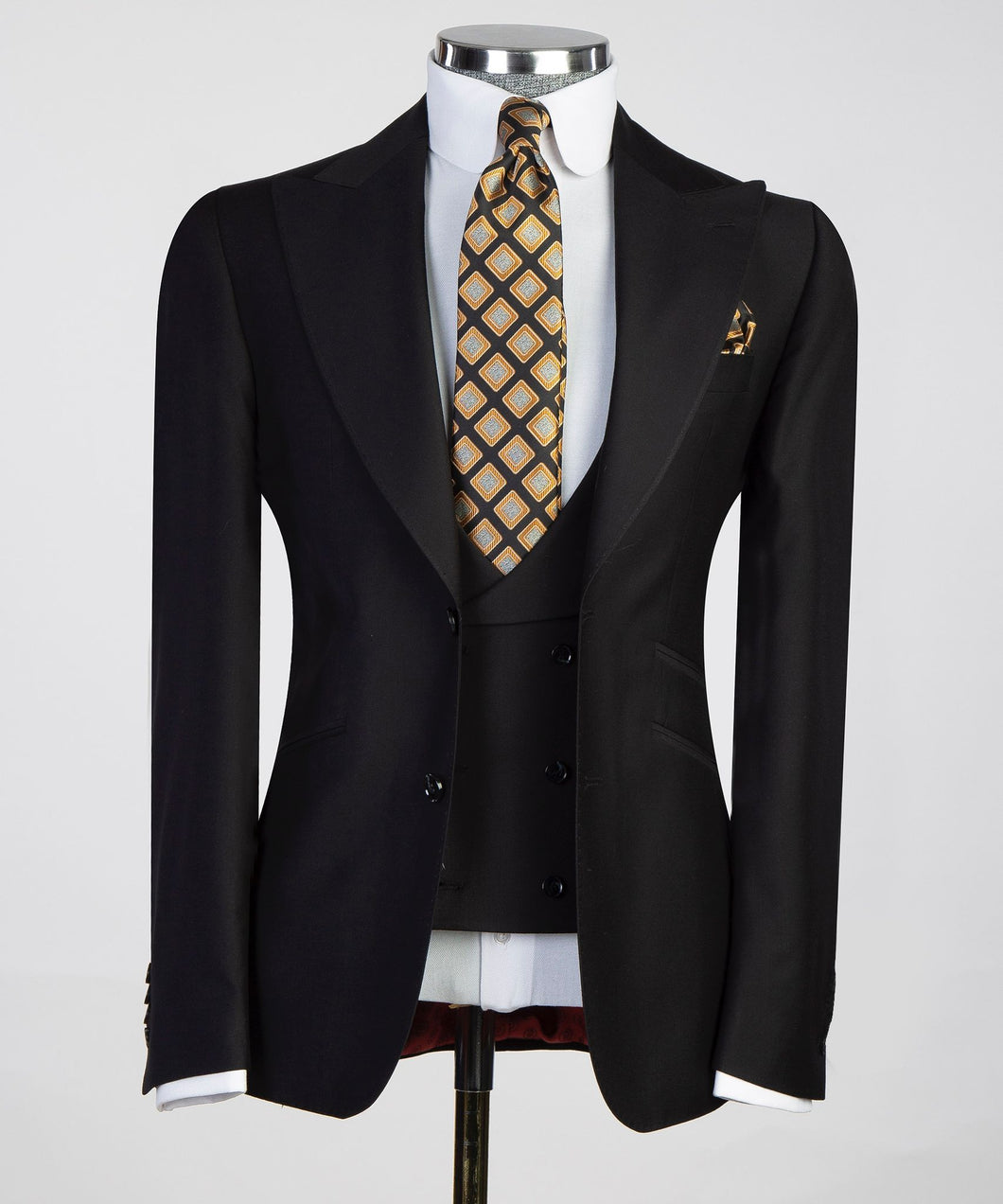 Crape- Black