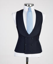 Load image into Gallery viewer, Crape- Navy
