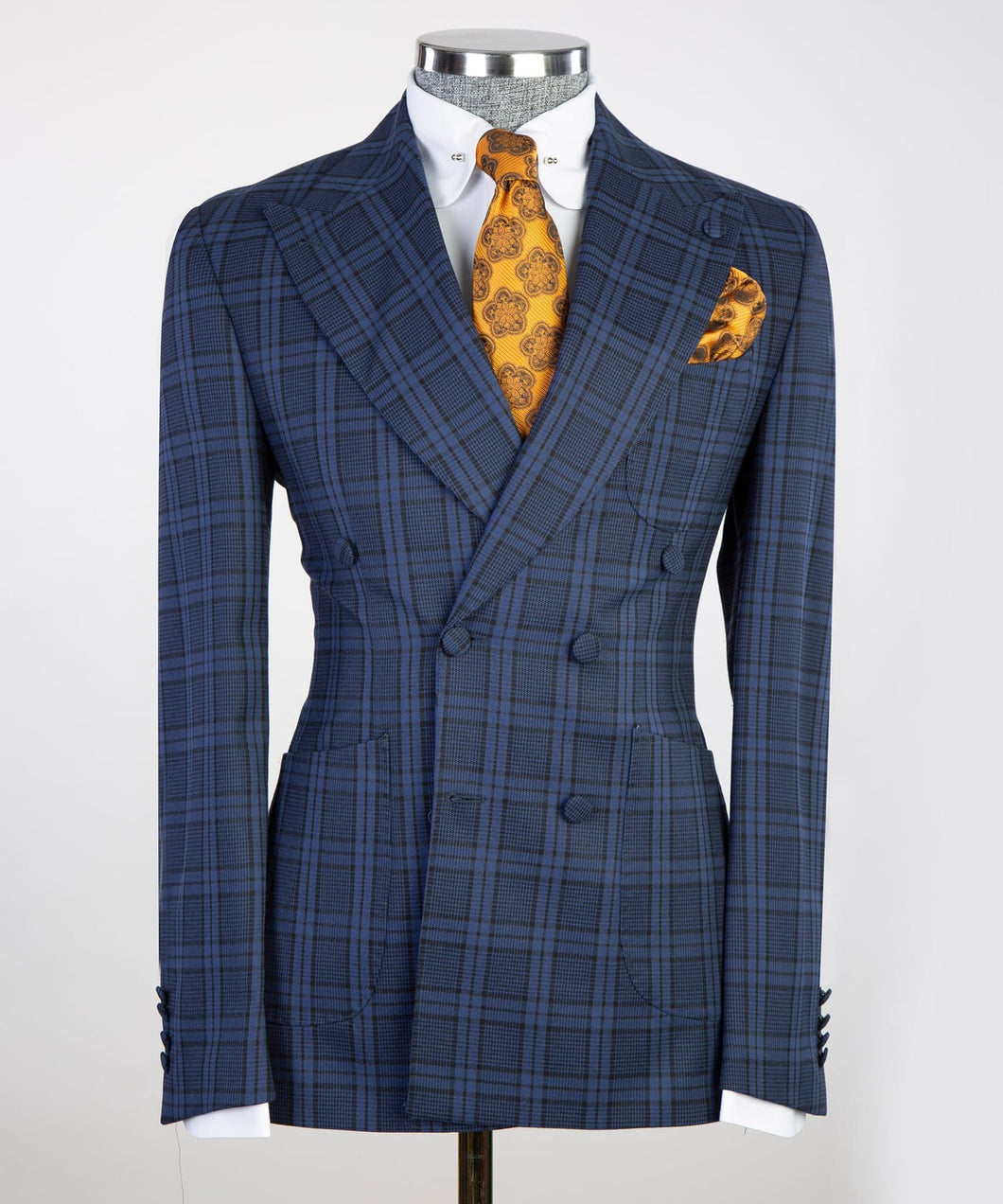 John- Blue Plaid