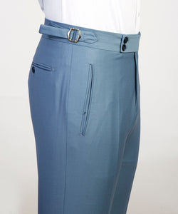 Crape-Steal Blue