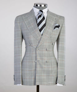 John- Gray Plaid