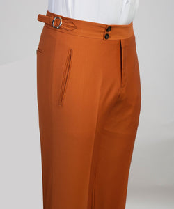 Crape-Burnt Orange