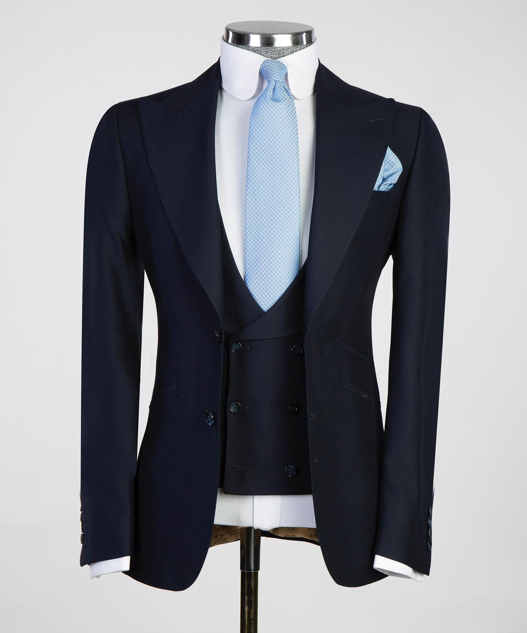 Crape- Navy
