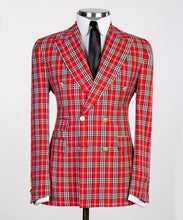 Load image into Gallery viewer, Hogan- Red Plaid
