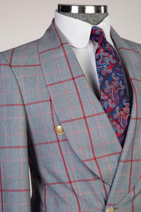 CJ-Gray Plaid