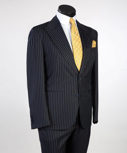Big & Tall Black and White Stripe