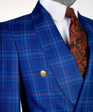 Load image into Gallery viewer, CJ-Blue Plaid
