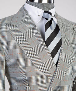 John- Gray Plaid