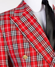 Load image into Gallery viewer, Hogan- Red Plaid
