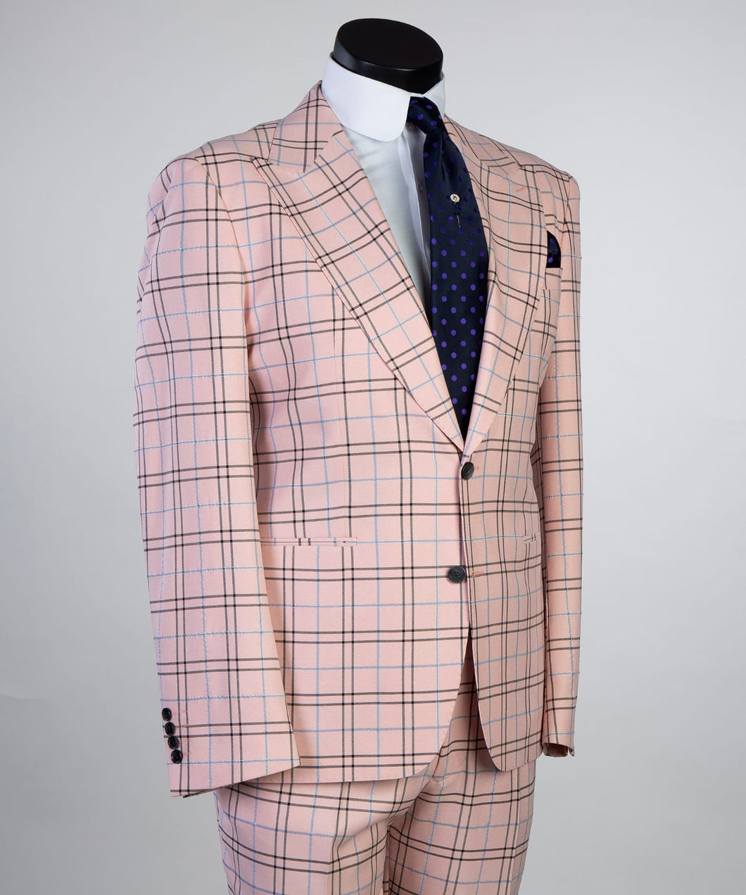 Big & Tall Pink Plaid