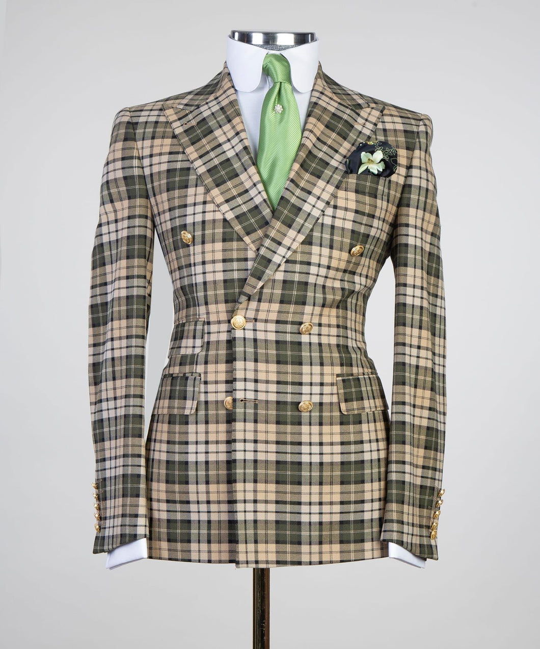 Hogan- Green Plaid